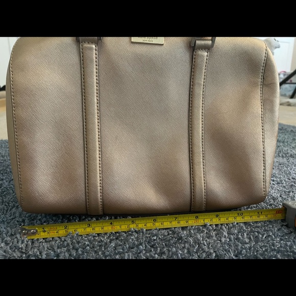 Metallic leather Kate Spade handbag - Picture 5 of 9
